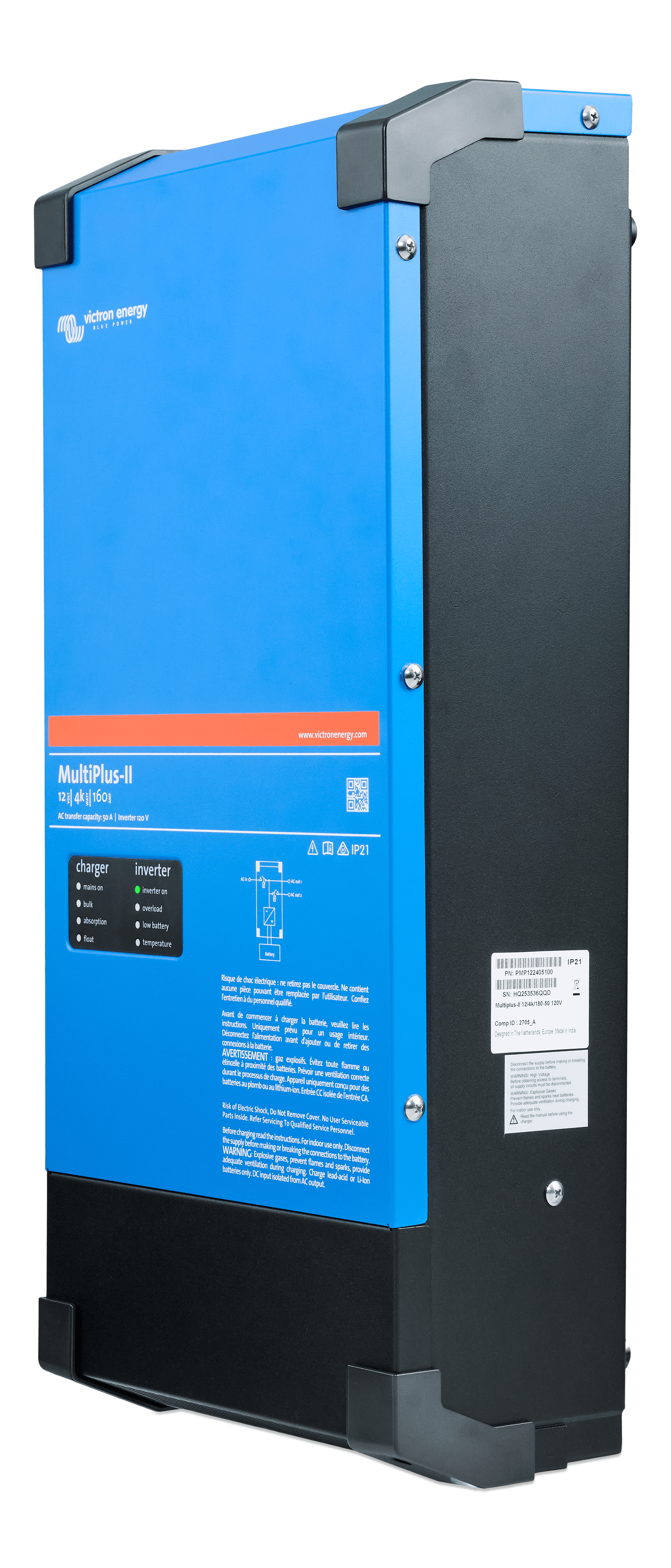 MultiPlus-II 12V 4k 160A 120V (Left)  thumbnail