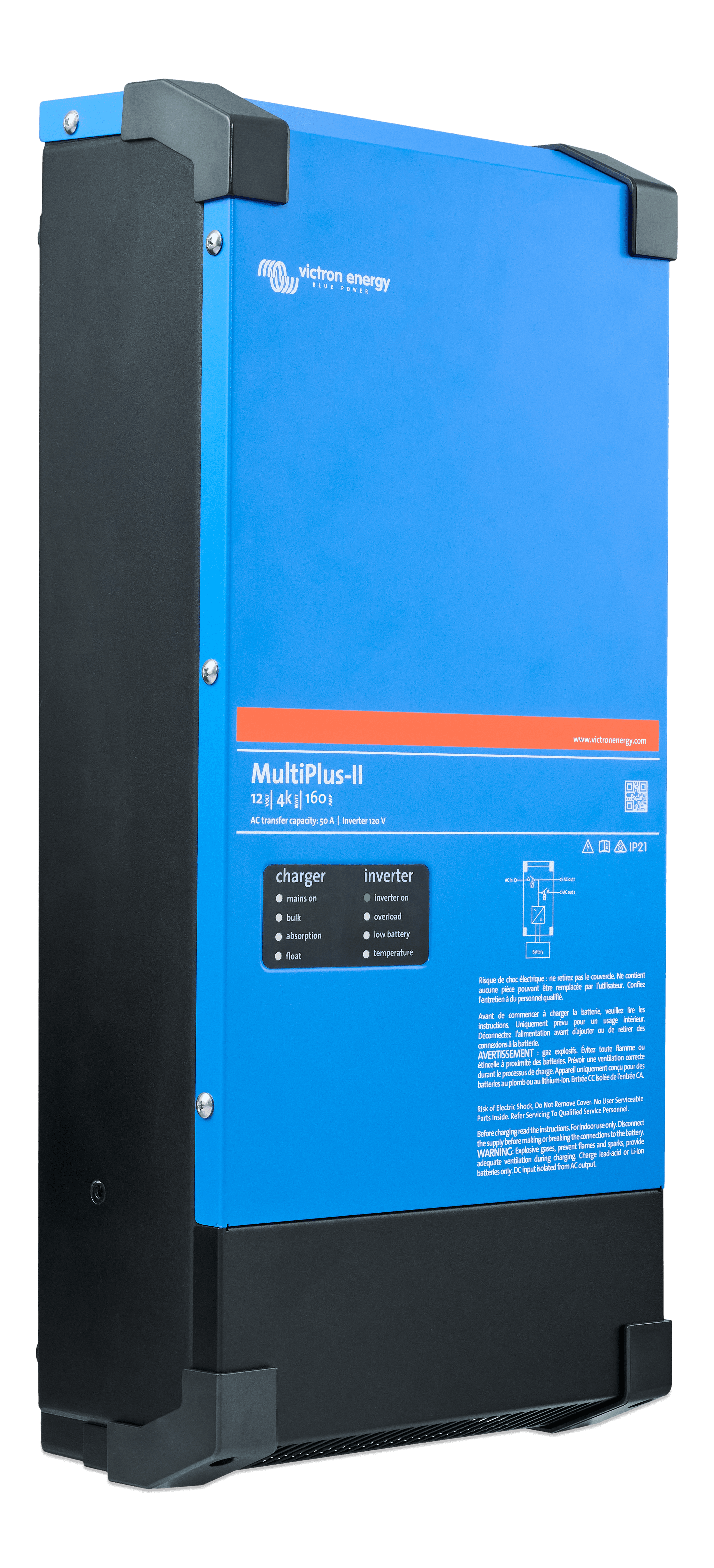 MultiPlus-II 12V 4k 160A 120V  (Right)  thumbnail