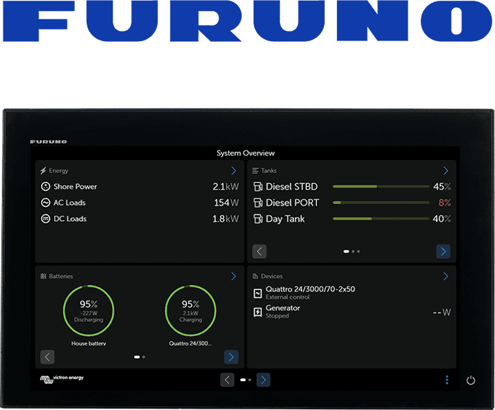 Maritieme MFD GX integratie – Furuno