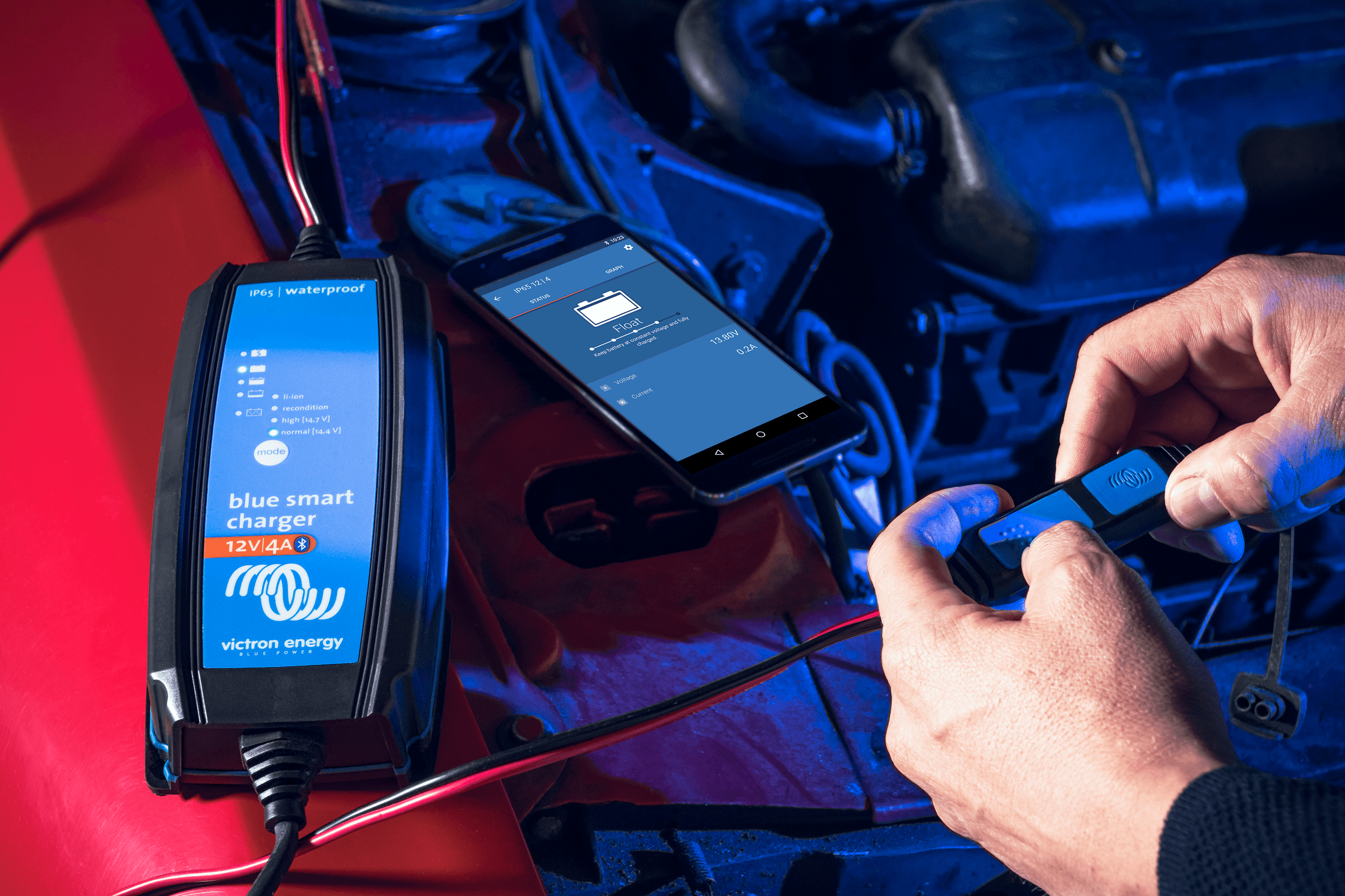 Blue Smart connected with smartphone thumbnail