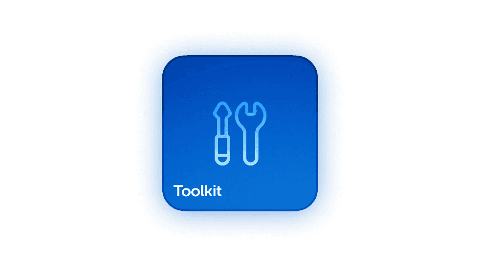Pictogram van de Victron Toolkit-app