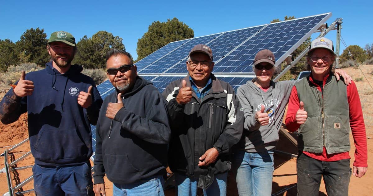 Navajo Nation get hands-on with solar power