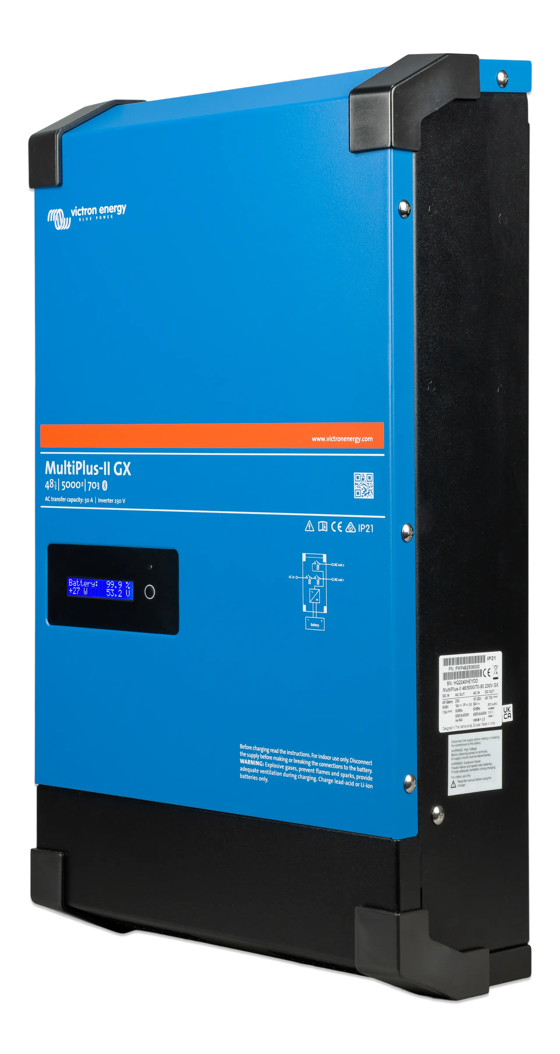 MultiPlus-II 48V 5kVA 50-70 230V GX (left)  thumbnail