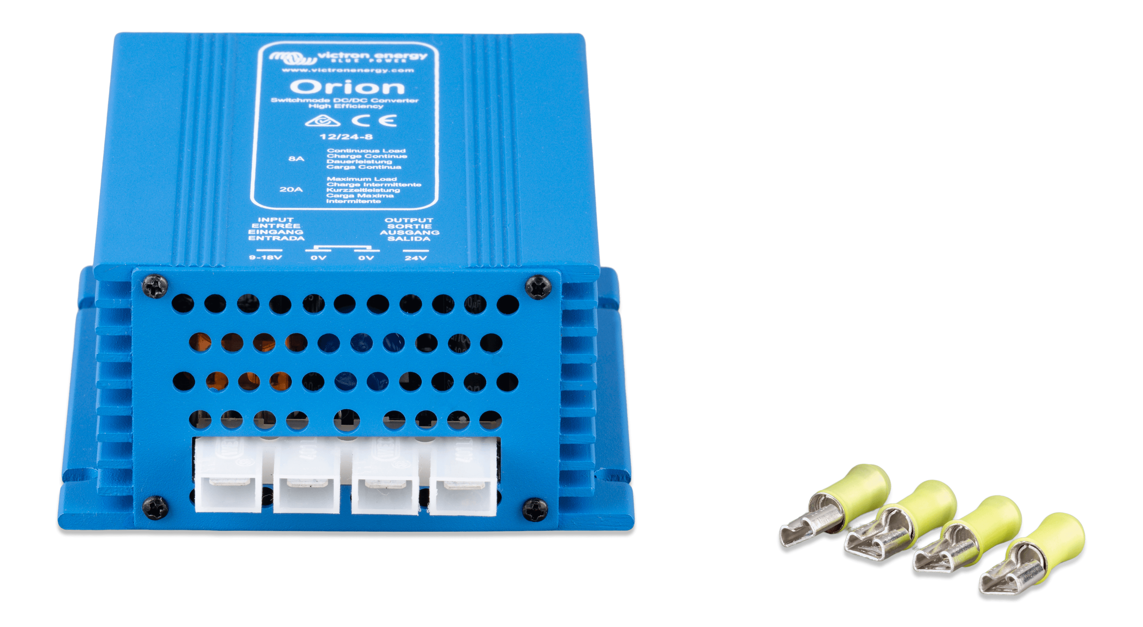 Orion 12/24-8 DC-DC converter IP20 (front)  thumbnail