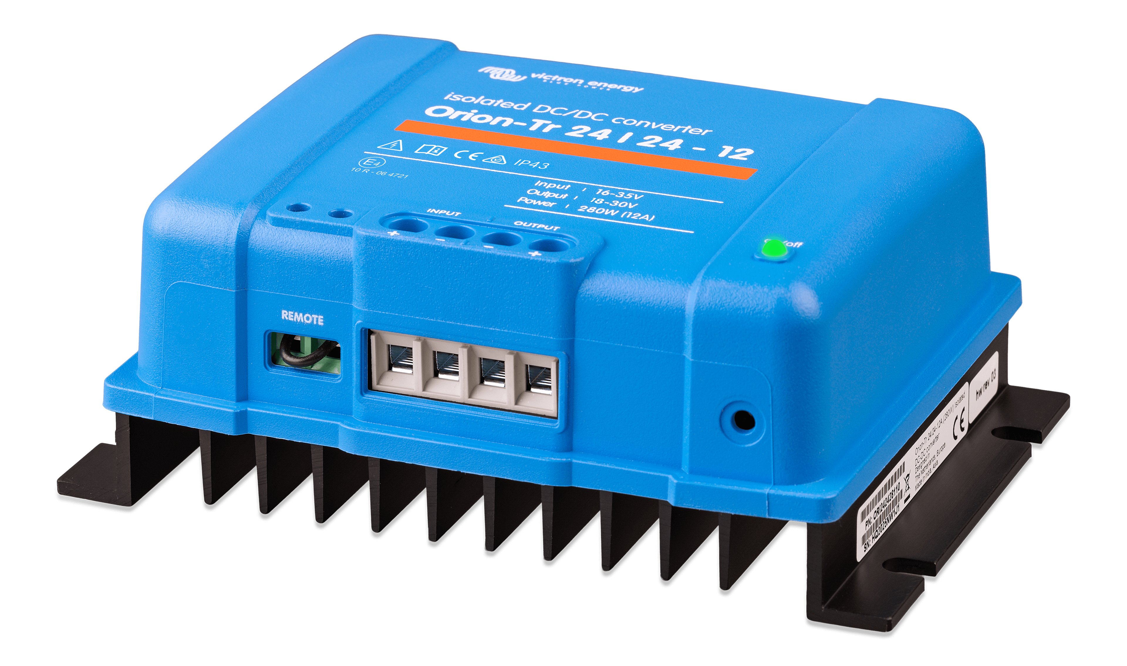 Orion-Tr 24/24-12A (280W) Isolated DC-DC converter (left) thumbnail