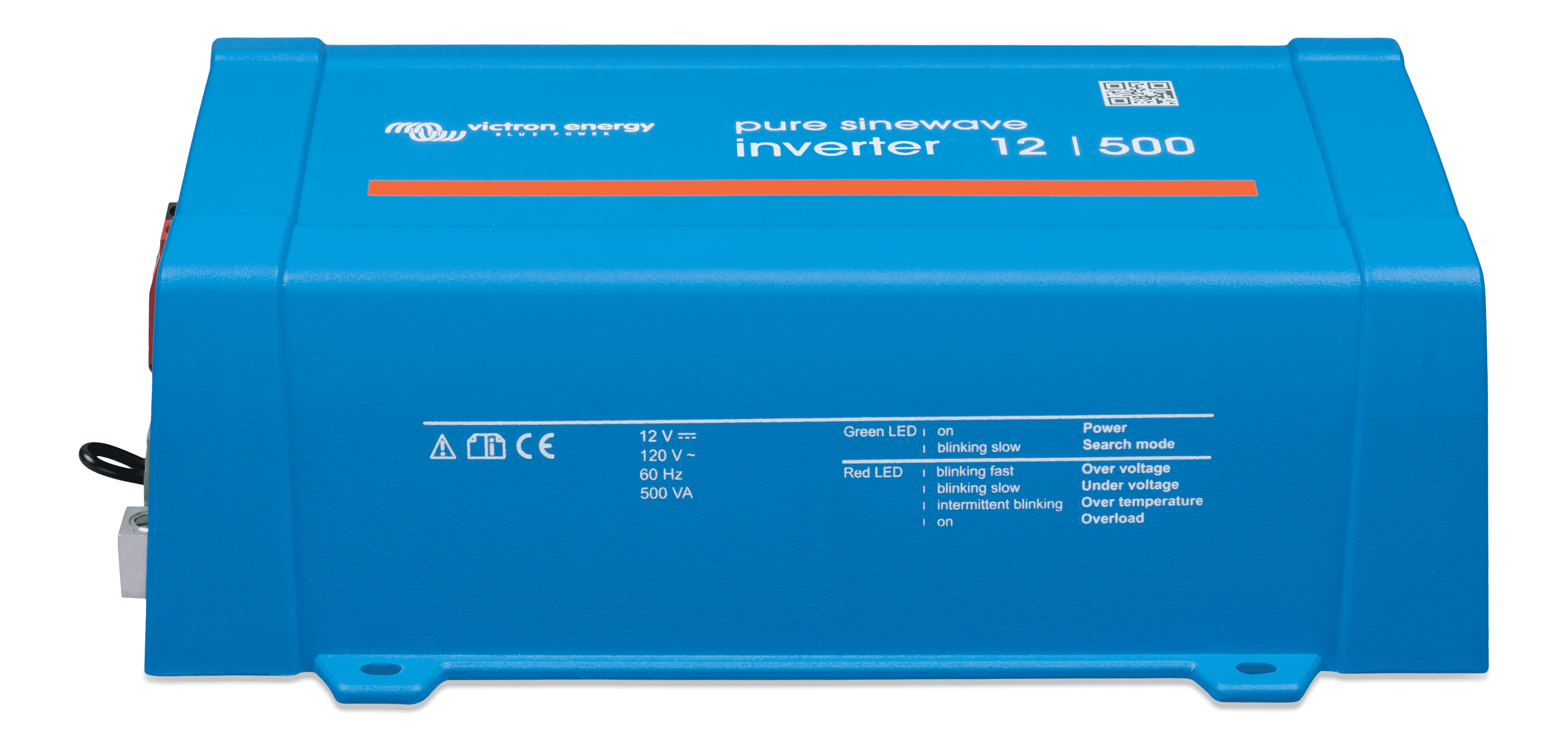 Inverter 12V 500VA 120V VE.Direct NEMA 5-15R 120V (front)  thumbnail