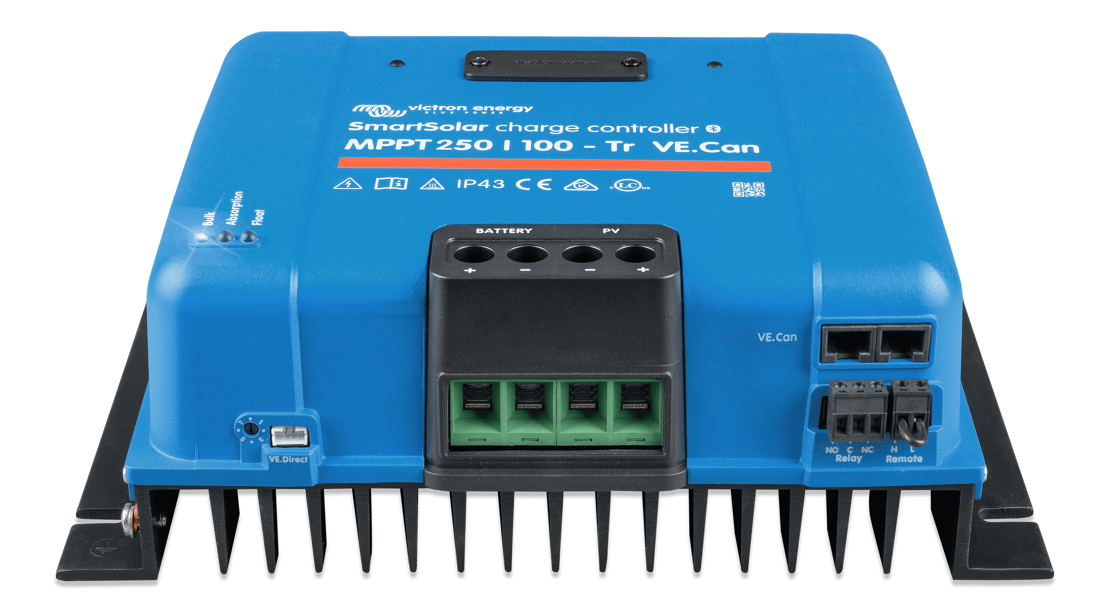 SmartSolar MPPT 250/100-Tr VE.Can (front-angle)  thumbnail