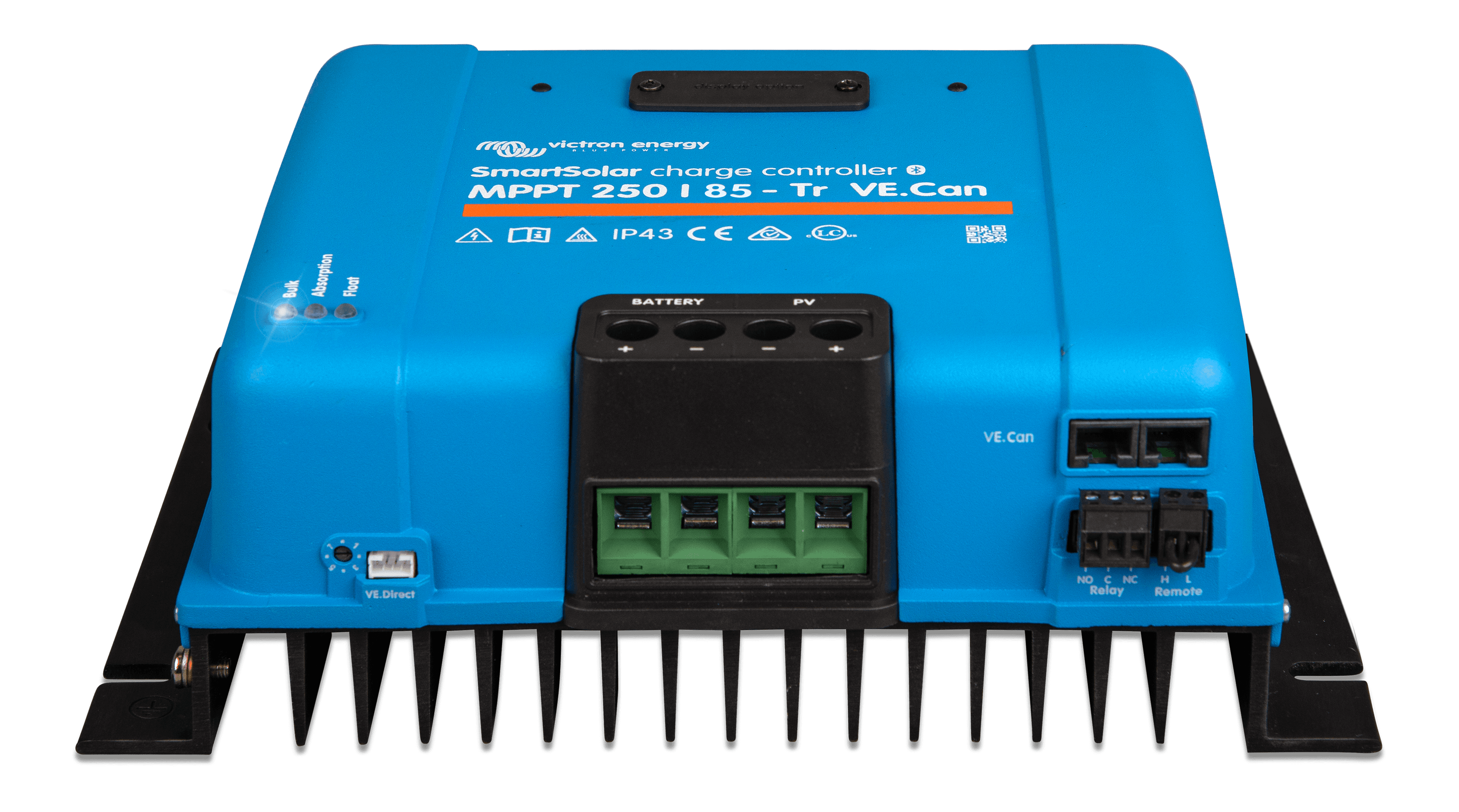 SmartSolar MPPT 250/85-Tr VE.Can (front-angle)  thumbnail