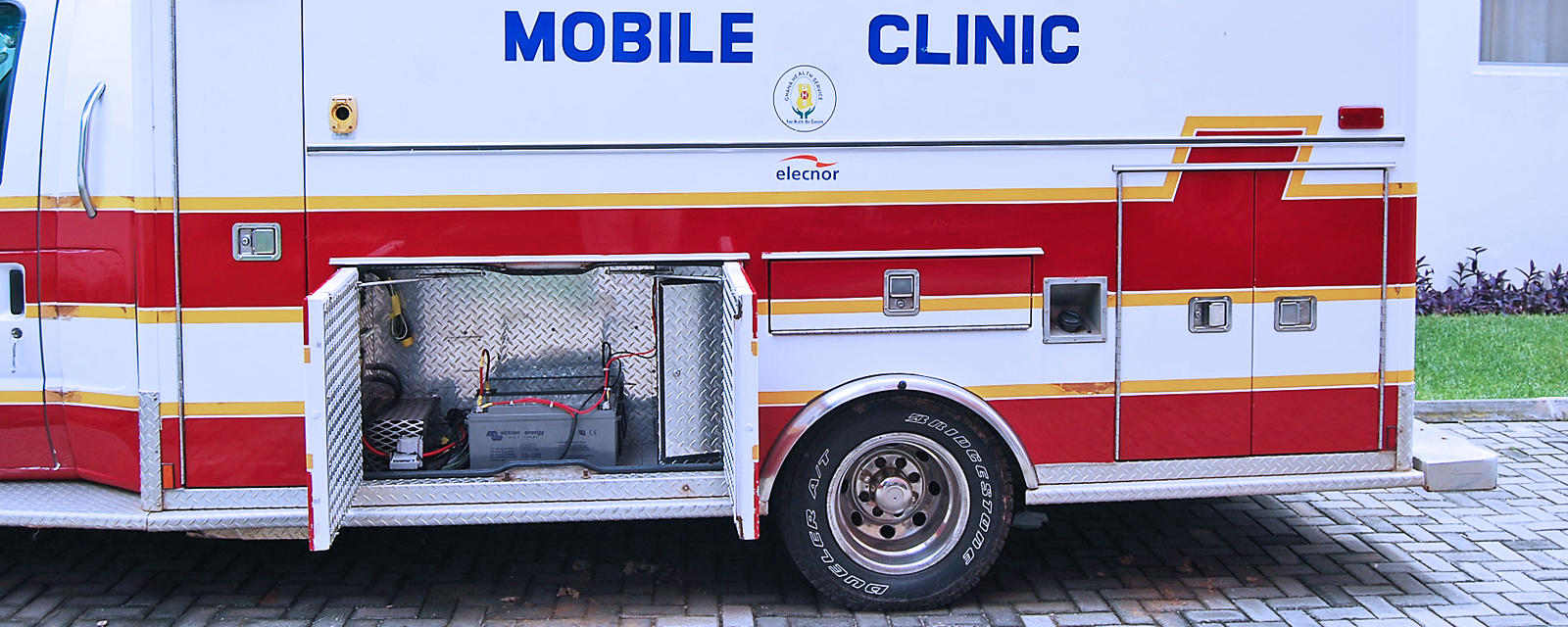 Mobiele kliniek Ghana