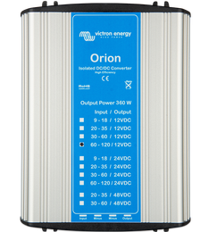 Orion DC-DC Geïsoleerde Omvormers, 360W en speciale uitvoeringen