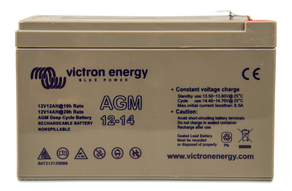 Bijwonen regel twintig Gel en AGM Accu's - Victron Energy