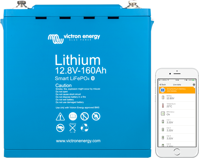 Lithium battery 12,8V