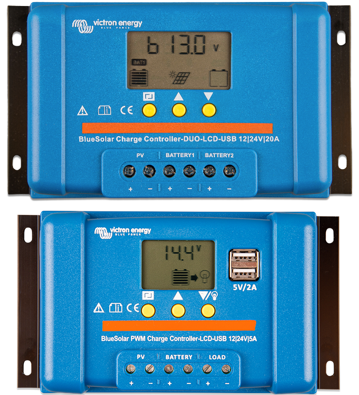 BlueSolar PWM Charge Controller (DUO) LCD & USB