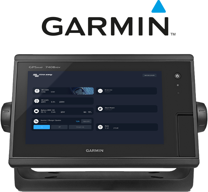 Maritieme MFD GX integratie – Garmin